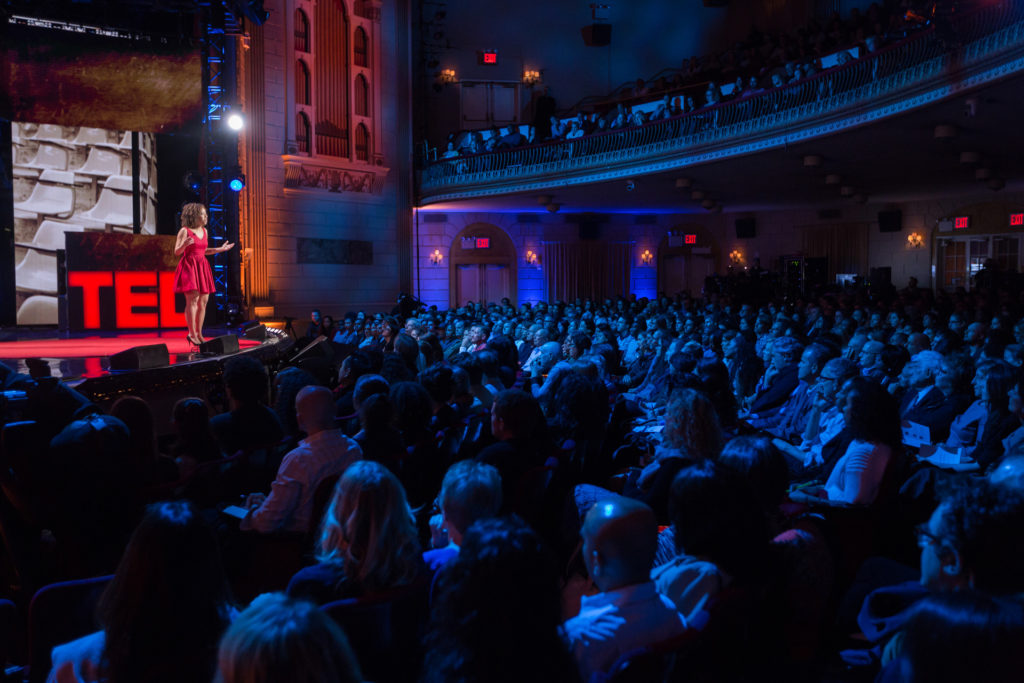 Ted talk podium